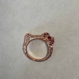 NWOT Sanrio Hello Kitty Rose gold ring sz6